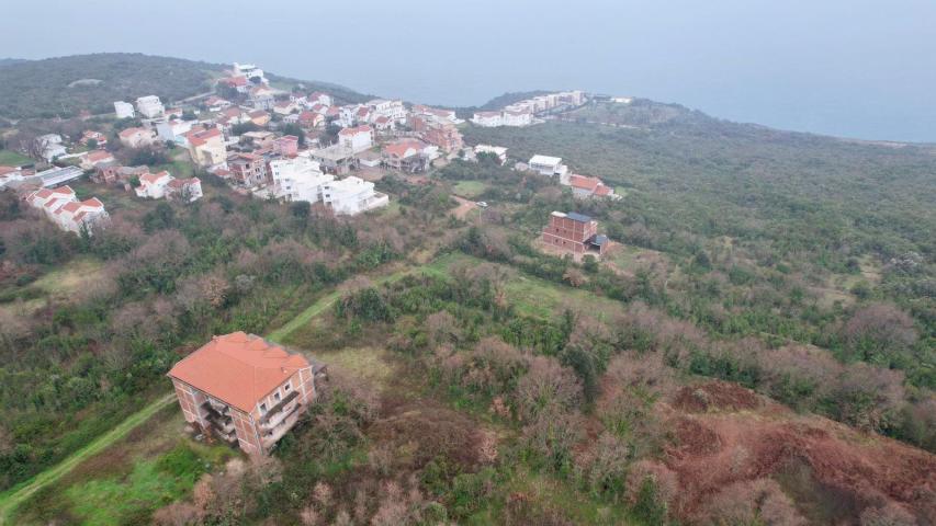 Urbanizovan plac 2500m2 sa pogledom na more- Krimovica, Kotor