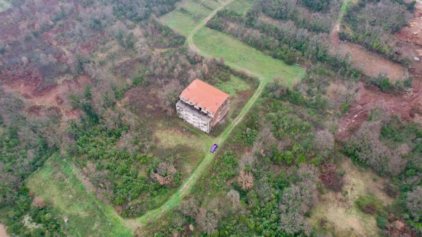 Urbanizovan plac 2500m2 sa pogledom na more- Krimovica, Kotor