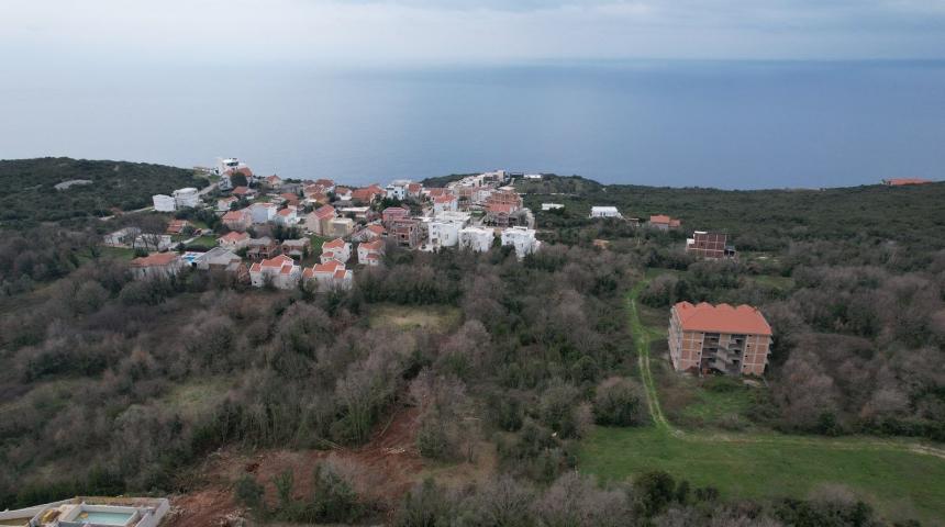 Urbanizovano zemljište 615m² sa pogledom na more – Krimovica, Kotor