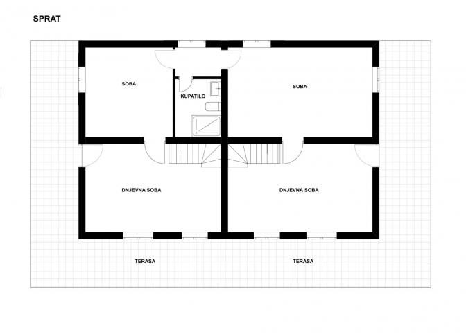 Porodična kuća 260m² sa pogledom na more – Sutomore, Zagradje