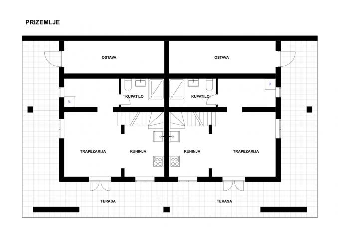 Porodična kuća 260m² sa pogledom na more – Sutomore, Zagradje