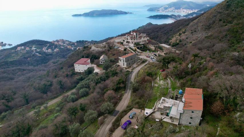 Urbanizovan plac 1118m2 sa pogledom na more-Kuljace, Budva