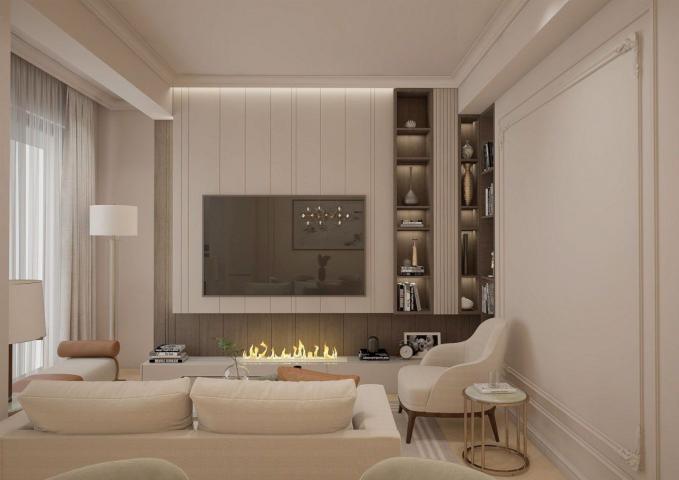 Trosoban stan 113m2 u novom kompleksu sa bazenom, SPA i pogledom na more - BECICI