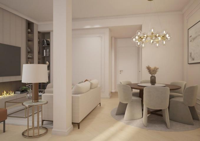 Trosoban stan 113m2 u novom kompleksu sa bazenom, SPA i pogledom na more - BECICI
