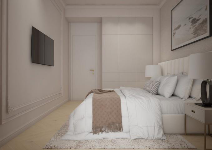 Trosoban stan 113m2 u novom kompleksu sa bazenom, SPA i pogledom na more - BECICI