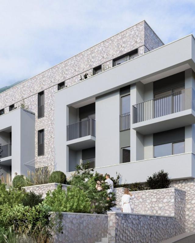 Studio apartman 28 m² u kompleksu u izgradnji– Lastva Grbaljska, Budva