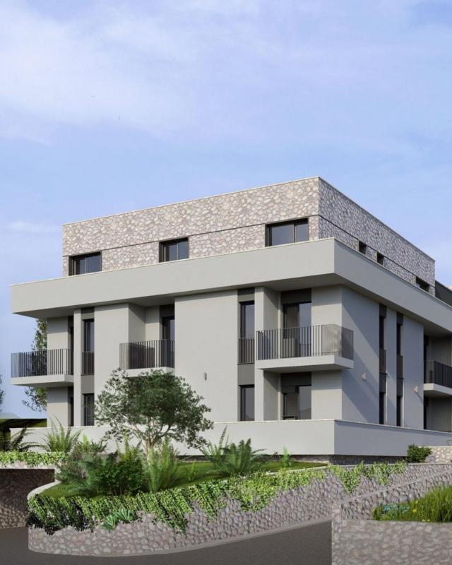 Studio apartman 28 m² u kompleksu u izgradnji– Lastva Grbaljska, Budva