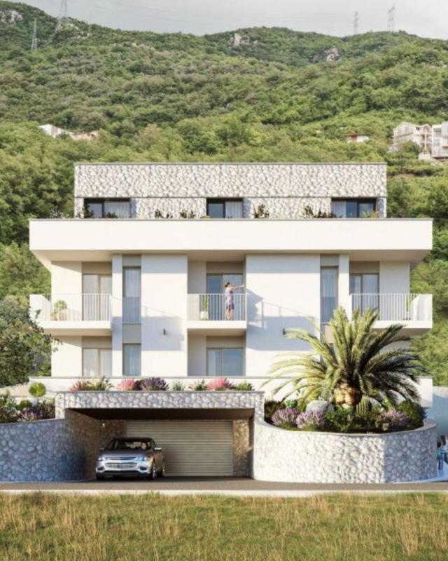 Studio apartman 28 m² u kompleksu u izgradnji– Lastva Grbaljska, Budva