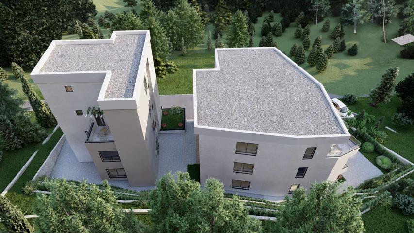 Jednosoban stan (47.25m2 + 40.06m2 zelene povrsine) u savremenom kompleksu sa pogledom na more u Tiv