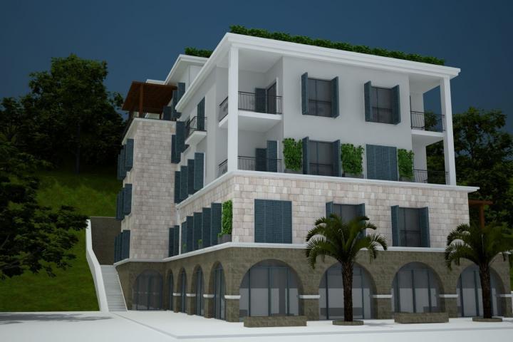 Urbanizovano zemljiste 6.800 m² sa panoramskim pogledom na more i idejnim rešenjem – Dubovica, Budva