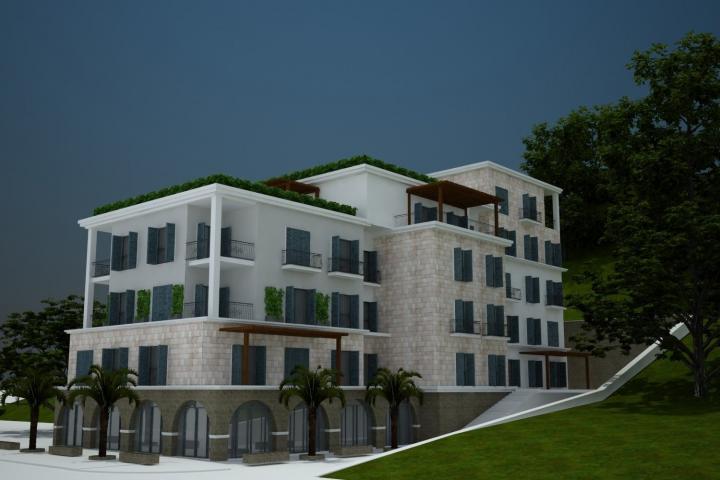 Urbanizovano zemljiste 6.800 m² sa panoramskim pogledom na more i idejnim rešenjem – Dubovica, Budva