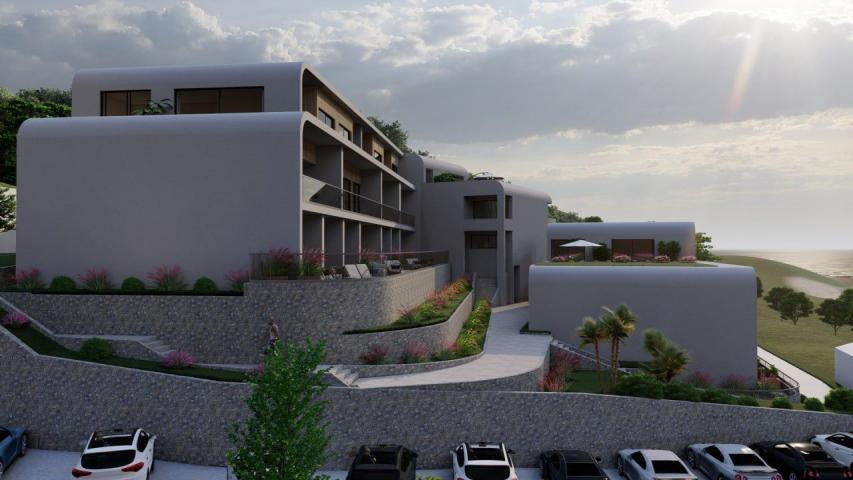 Dvosoban apartman 86.23m2 u novom kompleksu sa panoramskim pogledom na more – Tivat