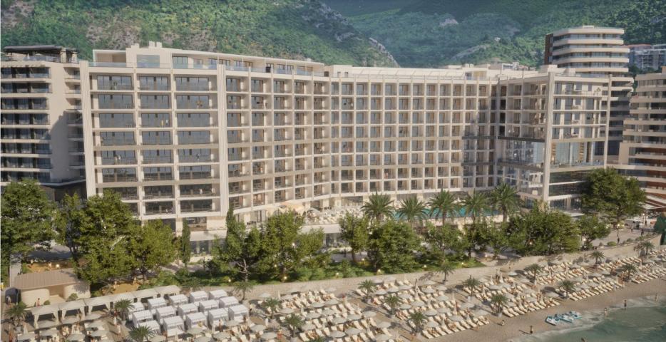 Prodaja jednosobnog stana 56 m² u ekskluzivnom stambenom kompleksu u Rafailovićima – prvi red do mor