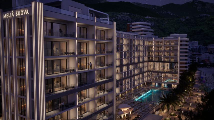 Prodaja jednosobnog stana 56 m² u ekskluzivnom stambenom kompleksu u Rafailovićima – prvi red do mor