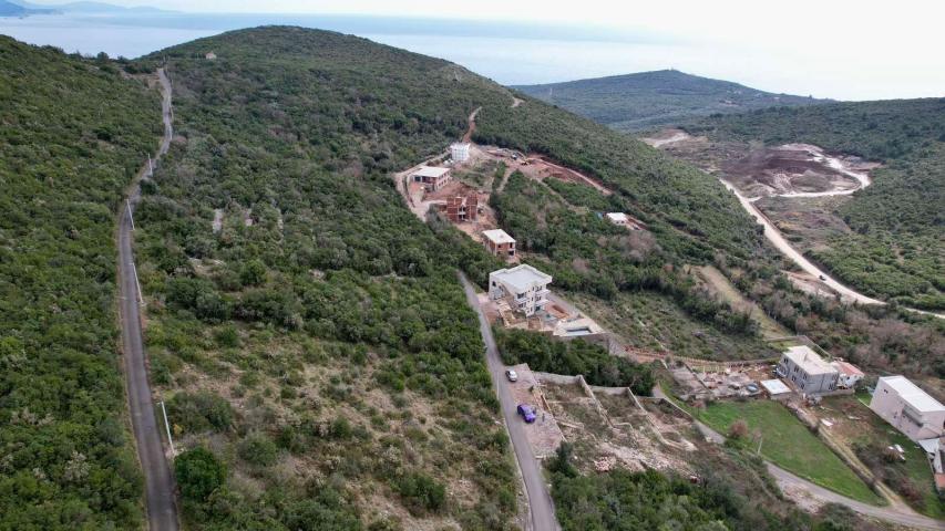 Prodaja urbanizovanog zemljista 1130m² sa pogledom na more-Višnjeva, Kotor