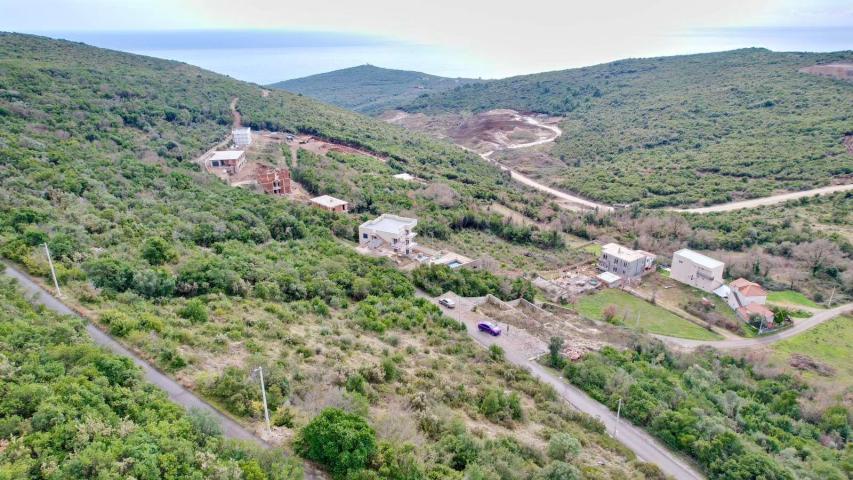 Prodaja urbanizovanog zemljista 1130m² sa pogledom na more-Višnjeva, Kotor