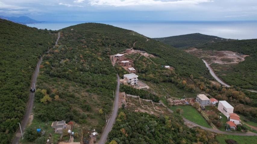 Prodaja urbanizovanog zemljista 1130m² sa pogledom na more-Višnjeva, Kotor
