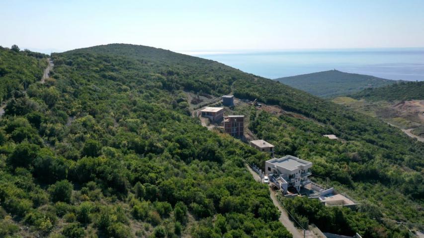 Prodaja urbanizovanog zemljista 1130m² sa pogledom na more-Višnjeva, Kotor