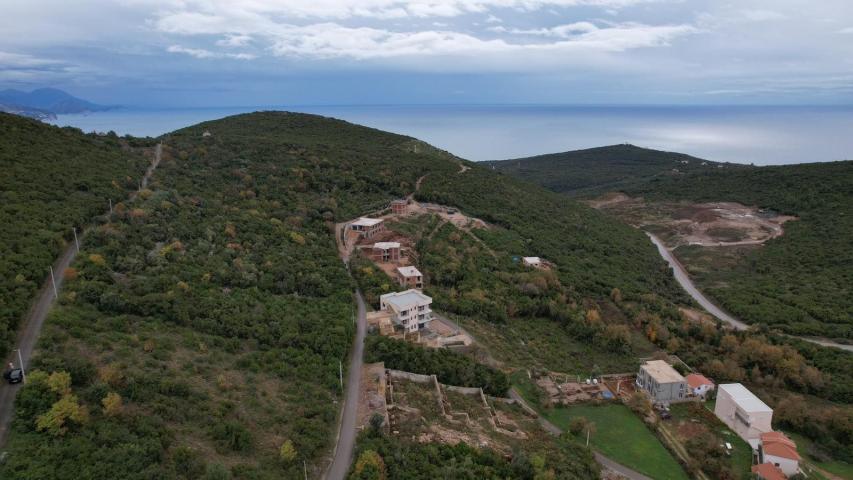 Prodaja urbanizovanog zemljista 1130m² sa pogledom na more-Višnjeva, Kotor
