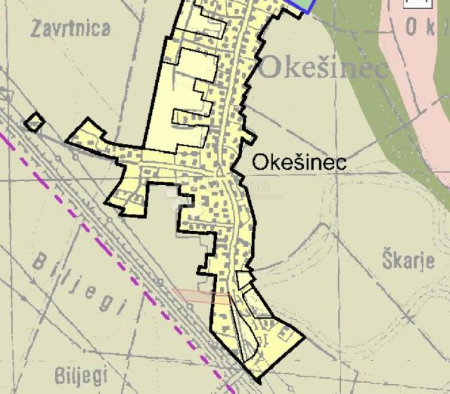 Zemljište Okešinac 7.111 m², građevinsko + poljopr. 