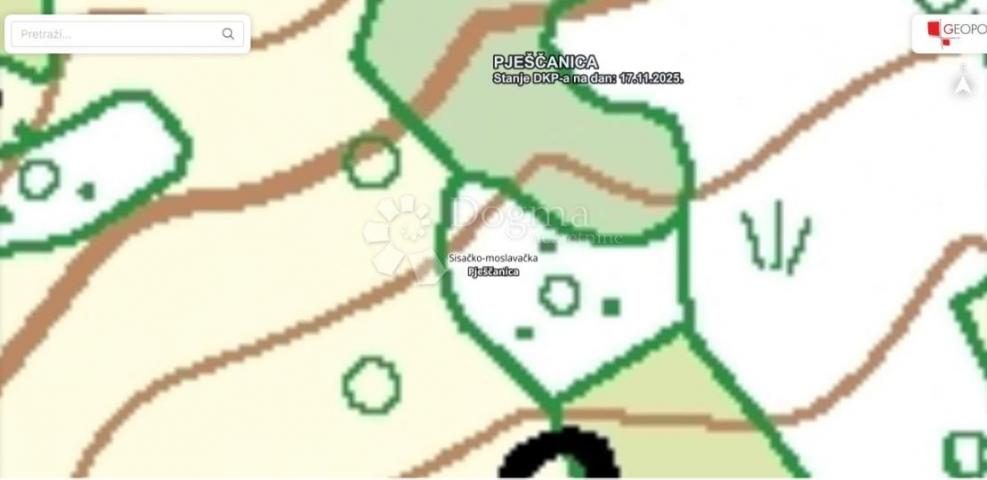 Agricultural land Pješčanica, Gvozd, 8.369m2