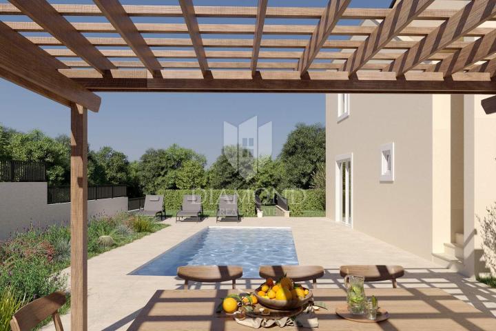 Poreč, Umgebung, Reihenhaus mit Pool in ruhiger Lage!