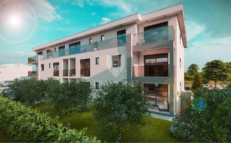 GELEGENHEIT! Studio-Apartment in einem neuen Gebäude 600 m vom Meer entfernt, Štinjan!