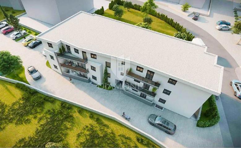GELEGENHEIT! Studio-Apartment in einem neuen Gebäude 600 m vom Meer entfernt, Štinjan!