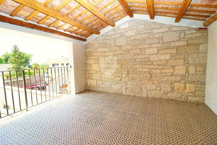 Poreč, Umgebung, Authentische Steinvilla mit Pool und Sauna
