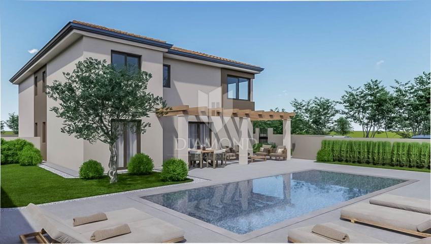 Istria, Poreč, surroundings, modern new building with swimming pool!