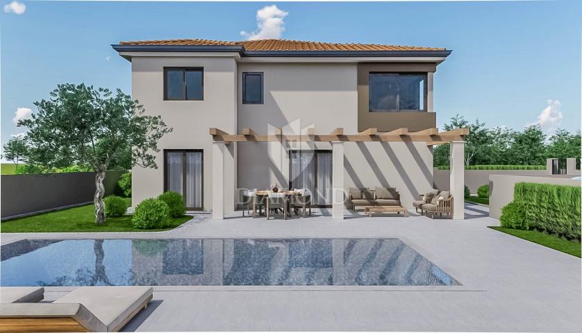 Istria, Poreč, surroundings, modern new building with swimming pool!