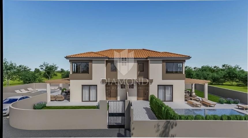 Istria, Poreč, surroundings, modern new building with swimming pool!