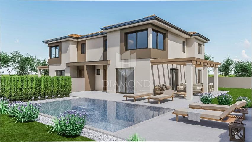 Istria, Poreč, surroundings, modern new building with swimming pool!
