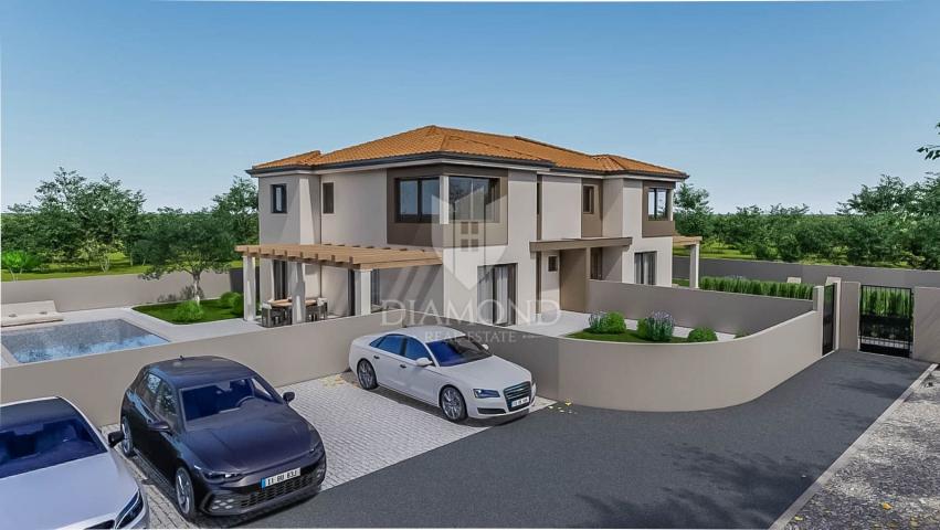 Istria, Poreč, surroundings, modern new building with swimming pool!