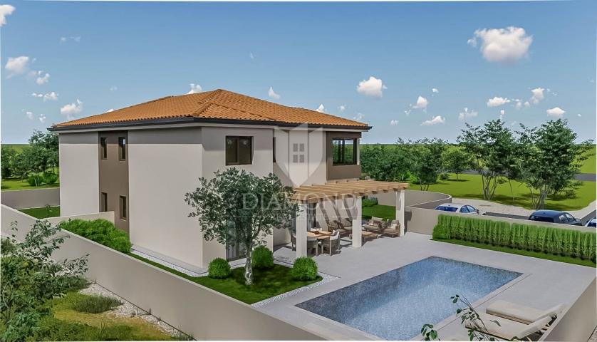 Istria, Poreč, surroundings, modern new building with swimming pool!