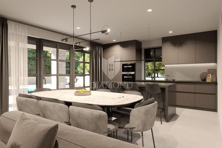Poreč, okolica - moderna vila s bazenom