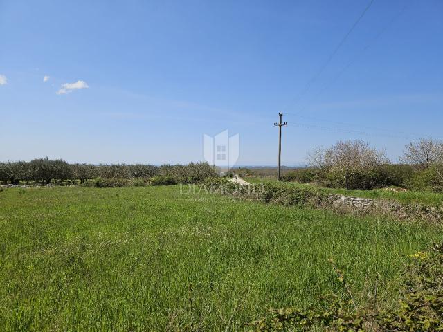 Poreč, surroundings - land with sea view