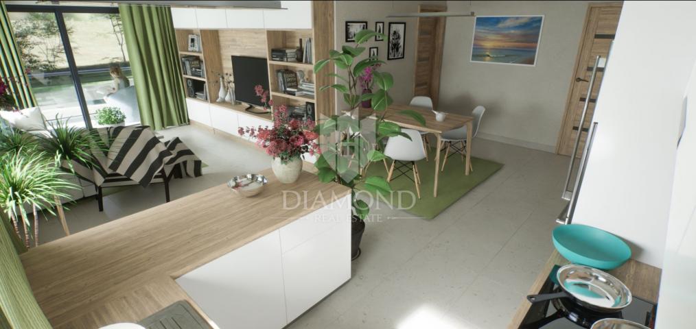 Poreč, Wohnung mit Dachterrasse und privatem Eingang