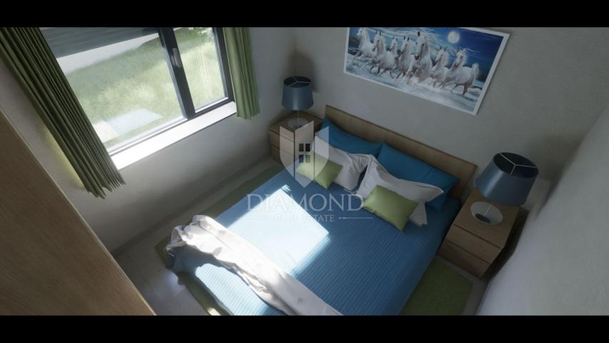 Poreč, Wohnung mit Dachterrasse und privatem Eingang