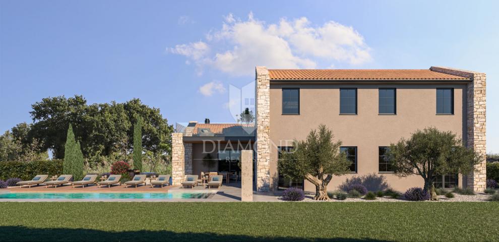 Poreč - Surroundings - Excellent Building Land 906 m² with Project and Permit