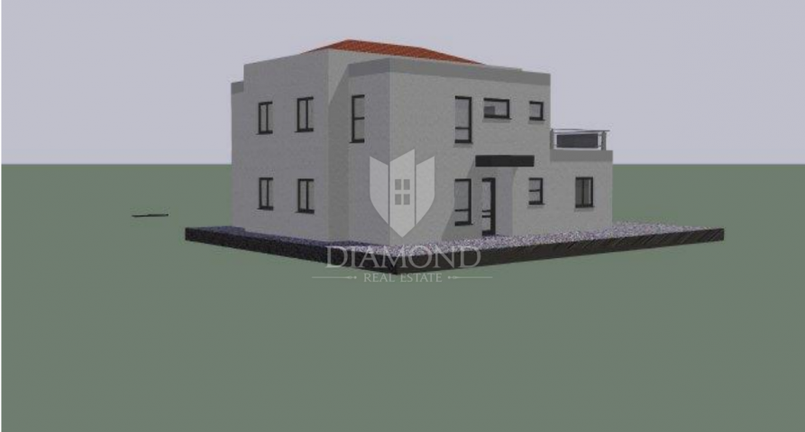 Pula, Građevinsko zemljište s projektom za 4 stana – idealno za investiciju!