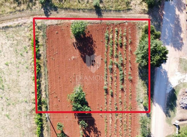 Poreč area – Plot with sea view