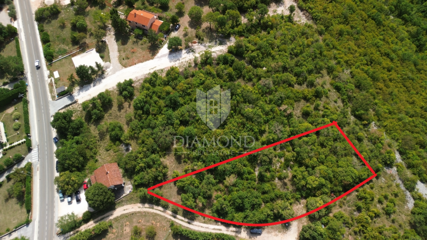 Labin, okolica, građevinsko zemljište na odličnoj lokaciji