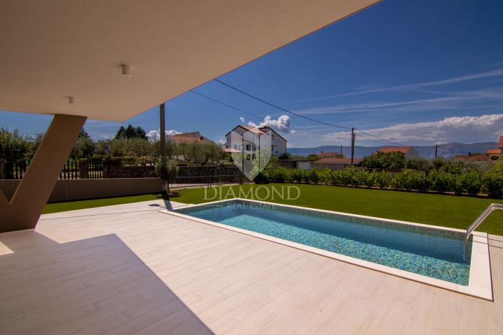 KRK - MODERNA VILLA S BAZENOM I SAUNOM