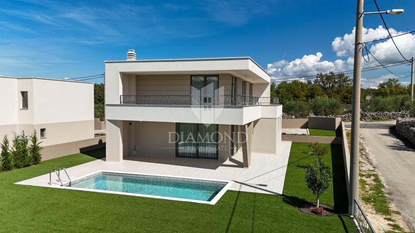 KRK - MODERNA VILLA S BAZENOM I SAUNOM