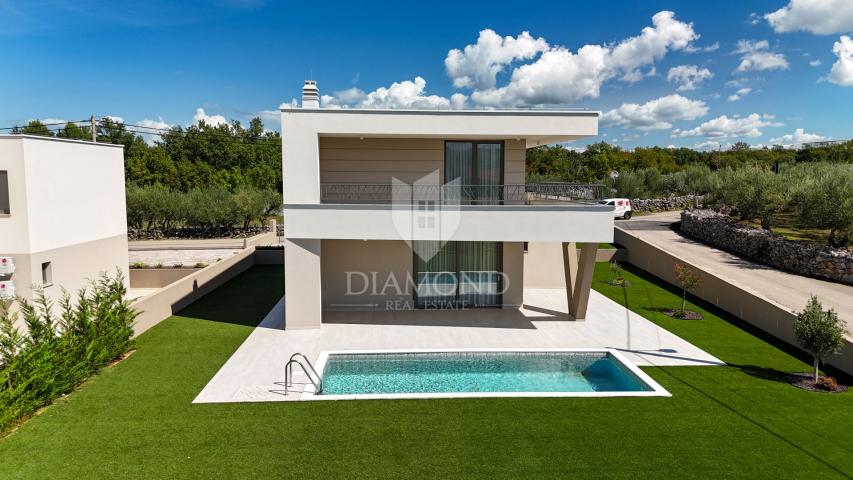 KRK - MODERNA VILLA S BAZENOM I SAUNOM