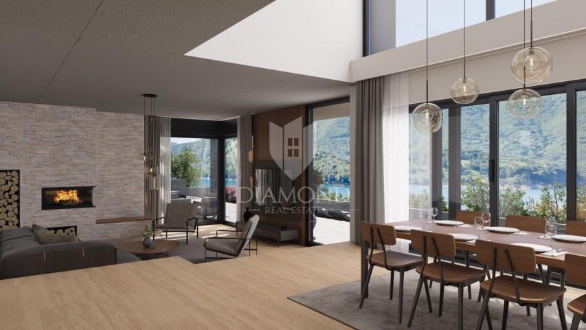 RABAC, OKOLICA, 80 M OD MORA, OČARAVAJUĆA ROH BAU VILLA