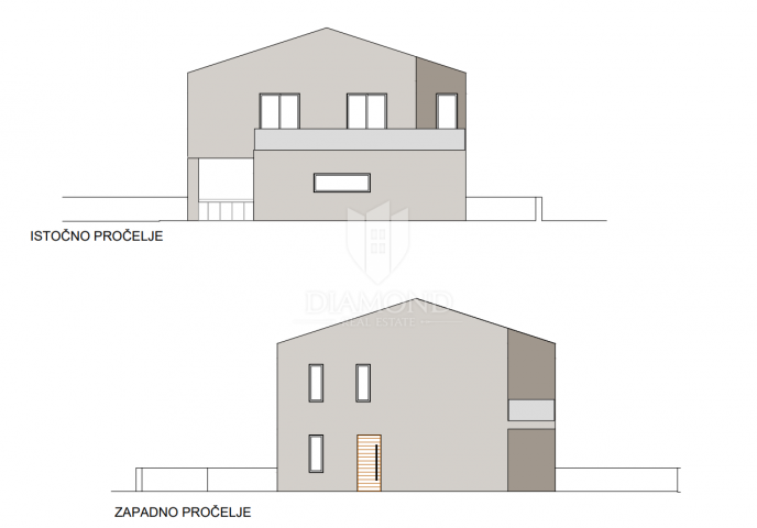 Bale, nadomak centra, građevinsko zemljište s dozvolom i projektom