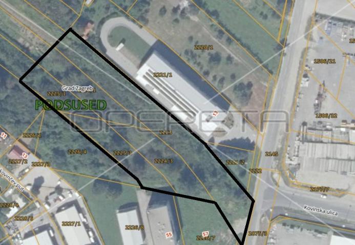 PRODAJA, GRAĐEVINSKO ZEMLJIŠTE U M1 ZONI 9.745m2, ZAGREB-JANKOMIR-KOVINSKA!
