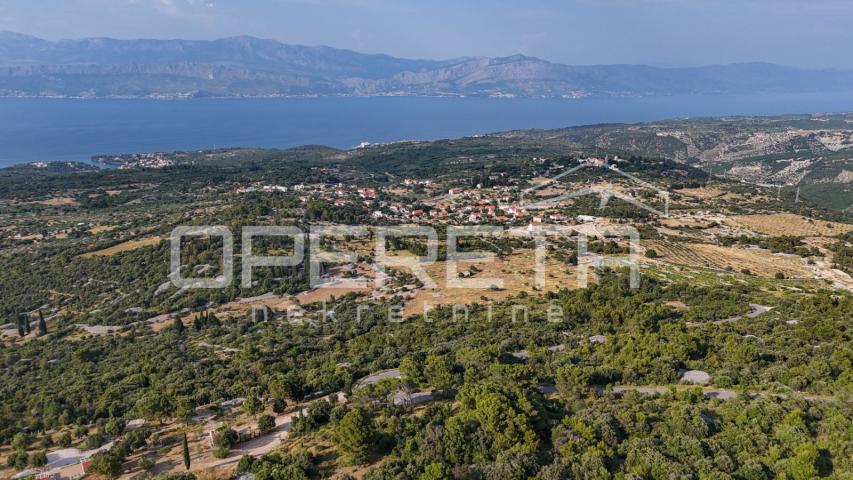 Poljoprivredno zemljište u srce otoka, 29.000m2, Škrip, Brač

